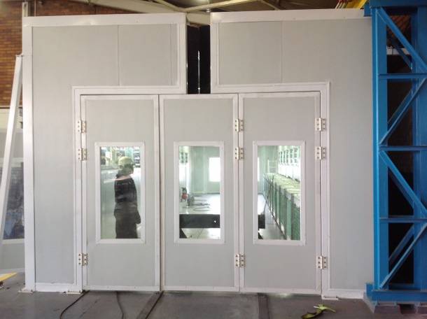 CJ 6 Spray Booth for Trucks and Buses 10