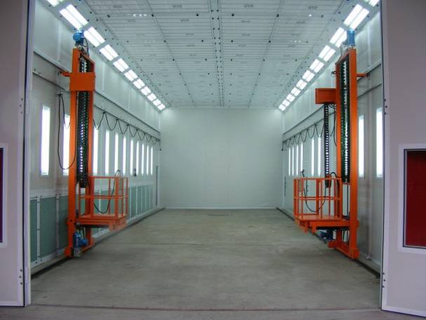 CJ 6 Spray Booth for Trucks and Buses 9