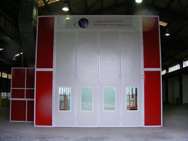 CJ 6 Spray Booth for Trucks and Buses 8