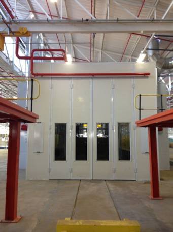 CJ 6 Spray Booth for Trucks and Buses 36