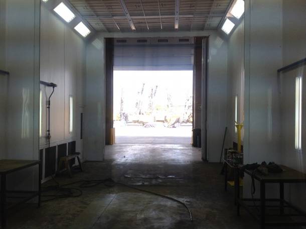 CJ 6 Spray Booth for Trucks and Buses 39