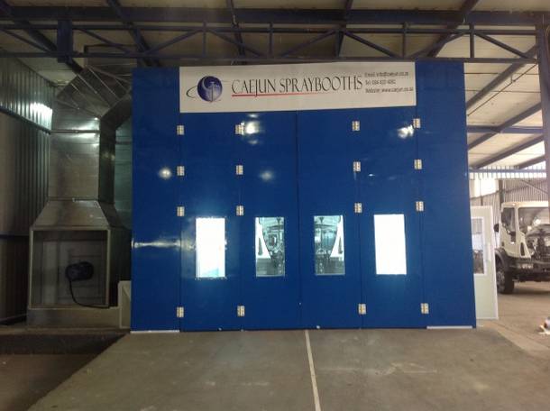 CJ 6 Spray Booth for Trucks and Buses 47