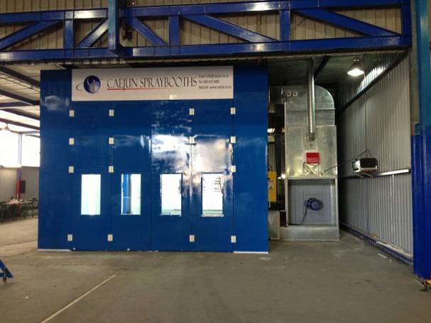 CJ 6 Spray Booth for Trucks and Buses 54