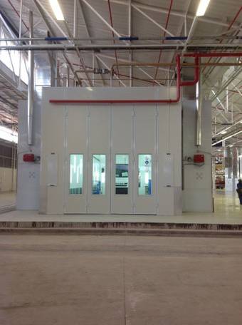 CJ 6 Spray Booth for Trucks and Buses 59