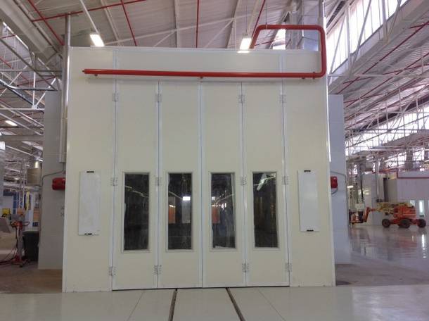 CJ 6 Spray Booth for Trucks and Buses 63