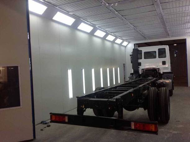 CJ 6 Spray Booth for Trucks and Buses 6